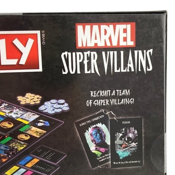 Hasbro Monopoly Marvel Super Villains  Board Strategy Game 8+ Yrs - Picture 12 of 15